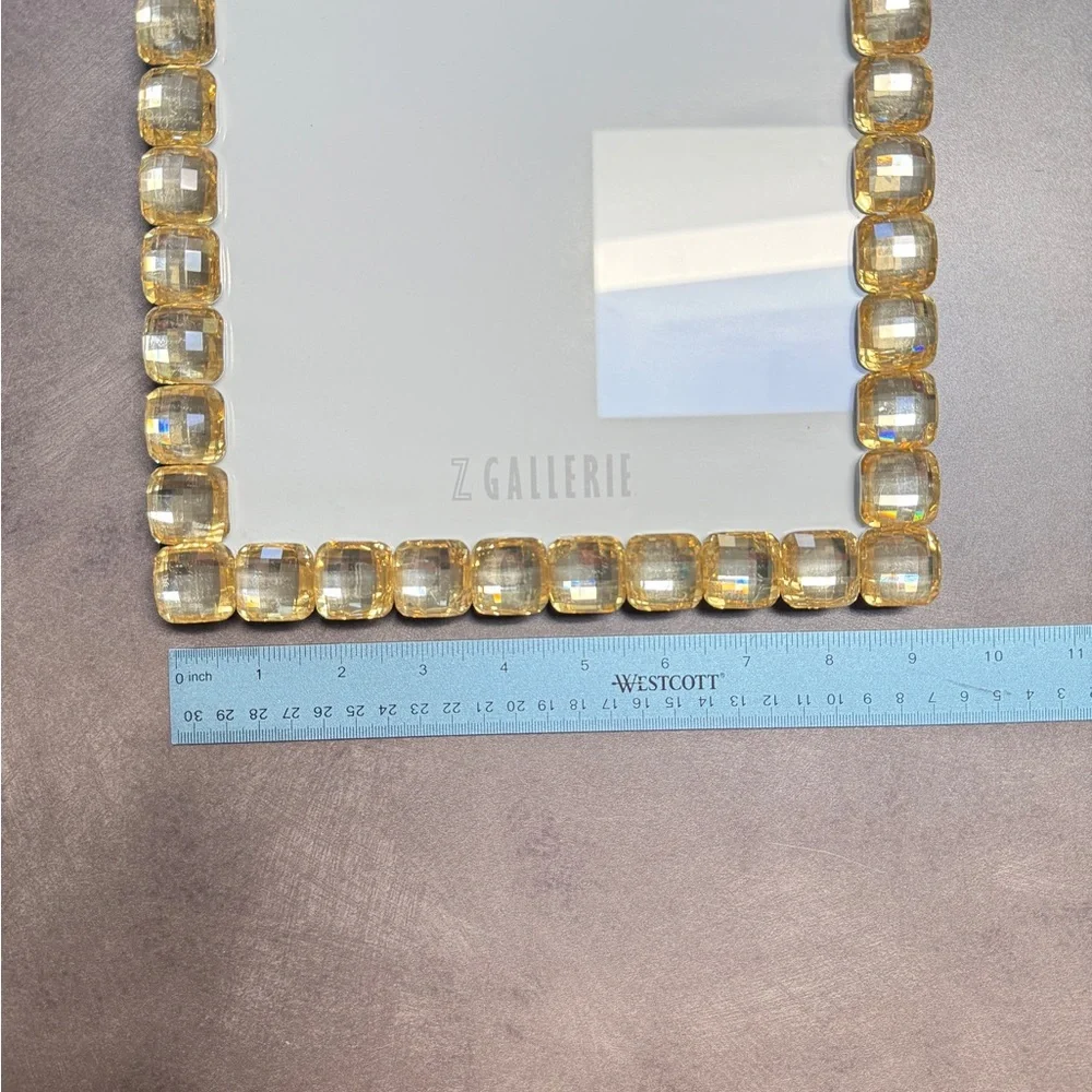 Z Gallerie Gold Gem-Embellished Frame 11x9